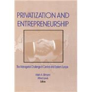 Privatization and Entrepreneurship: The Managerial Challenge in Central and Eastern Europe