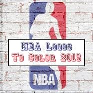 Nba Logos to Color 2016