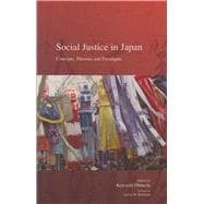 Social Justice in Japan Concepts, Theories and Paradigms