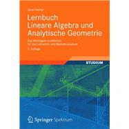 Lernbuch Lineare Algebra Und Analytische Geometrie,9783834823786