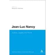 Jean-Luc Nancy Justice, Legality and World