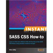 Instant SASS CSS How-to