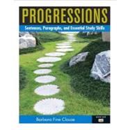 Progressions, Book 1 Sentences, Paragraphs and Essential Study Skills