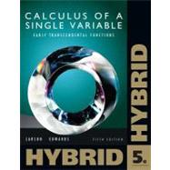 Single Variable Calculus Early Transcendental Functions, Hybrid (with Enhanced WebAssign Homework and eBook LOE Printed Access Card for Multi Term Math and Science)