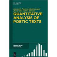 Quantitative Analysis of Poetic Texts