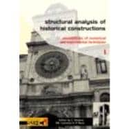 Structural Analysis of Historical Constructions - 2 Volume Set: Possibilities of Numerical and Experimental Techniques - Proceedings of the IVth Int. Seminar on Structural Analysis of Historical Constructions, 10-13 November 2004, Padova, Italy