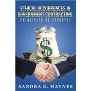Ethical Occurrences in Government Contracting