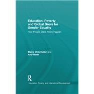 Education, Poverty and Global Goals for Gender Equality