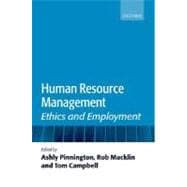 Human Resource Management Ethics and Employment