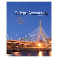 College Accounting Chapters 1-17 with connect access, 13th Edition
