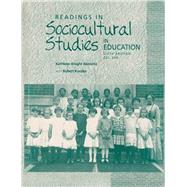 EDL 204: Sociocultural Studies Education