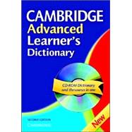 Cambridge Advanced Learner's Dictionary Hardback with CD ROM