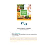 Understanding Nutrition and Well-Being