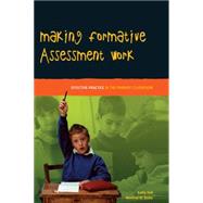 Making Formative Assessment Work