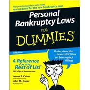 Personal Bankruptcy Laws For Dummies