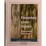 Elementary Linear Algebra with Applications for Portland State University