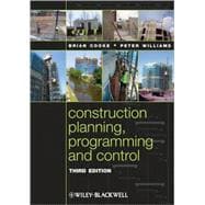 Construction Planning, Programming and Control