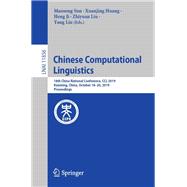 Chinese Computational Linguistics