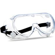 Anti-Fog Protective Safety Goggles Clear Lens Wide-Vision Adjustable Chemical Splash Eye Protection Soft Lightweight Eyewear (B07VF3C2CW)