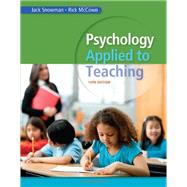 Bundle: Psychology Applied to Teaching, 14th + CourseMate Printed Access Card
