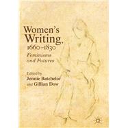 Women's Writing, 1660-1830,9781137543813