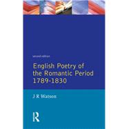 English Poetry of the Romantic Period 1789-1830