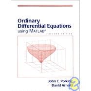 Ordinary Differential Equations Using Matlab,9780130113818