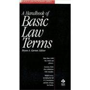 Black's Handbook of Basic Law Terms