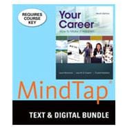 Bundle: Your Career: How To Make It Happen, 9th + LMS Integrated for MindTap Career Success, 2 terms (12 months) Printed Access Card