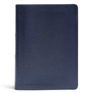 CSB She Reads Truth Bible, Navy LeatherTouch