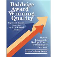 Baldrige Award Winning Quality