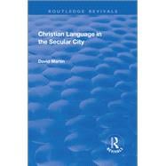 Christian Language in the Secular City