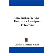 Introduction to the Herbartian Principles of Teaching