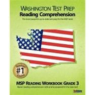 Washington Test Prep Reading Comprehension Msp Reading Workbook Grade 3