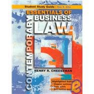 Essentials of Contemporary Business Law: Student Study Guide