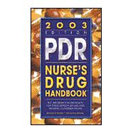 Pdr Nurse's Drug Handbook, 2003