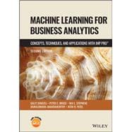 Machine Learning for Business Analytics Concepts, Techniques and Applications with JMP Pro