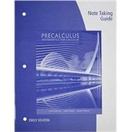 Note Taking Guide for Stewart/Redlin/Watson's Precalculus: Mathematics for Calculus, 7th