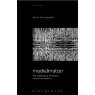 Media Matter The Materiality of Media, Matter as Medium