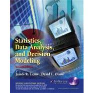 Statistics, Data Analysis and Decision Modeling and Student CD-ROM