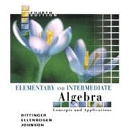 Elementary & Intermediate Algebra: Concepts & Applications