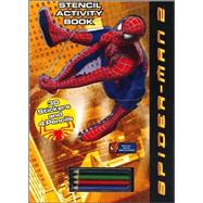 Spider-Man 2 Stencil Activity Book