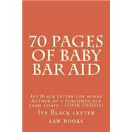70 Pages of Baby Bar Aid