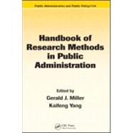 Handbook of Research Methods in Public Administration, Second Edition
