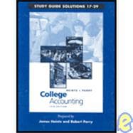 Sg Solutions College Accounting Chapters 17 - 29