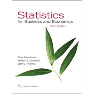 Statistics for Business and Economics and Student CD