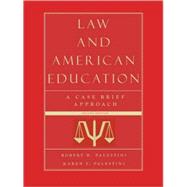 Law And American Education