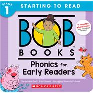 Bob Books - Phonics for Early Readers Box Set | Phonics, Ages 4 and up, Kindergarten (Stage 1: Starting to Read)