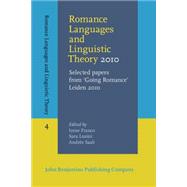 Romance Languages and Linguistic Theory 2010
