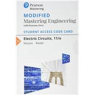 Modified Mastering Engineering with Pearson eText -- Standalone Access Card -- for Electric Circuits
